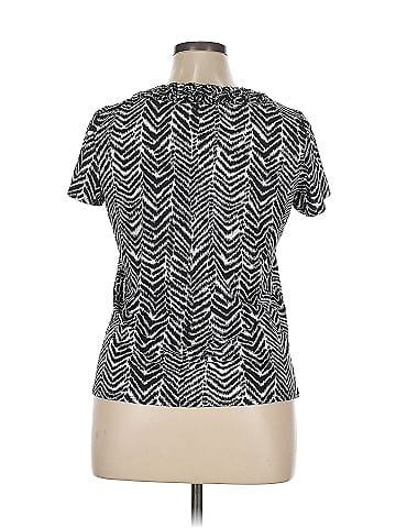 Notations Short Sleeve Blouse (view 2)