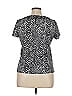 Notations Black Short Sleeve Blouse Size XL (petite) - photo 2