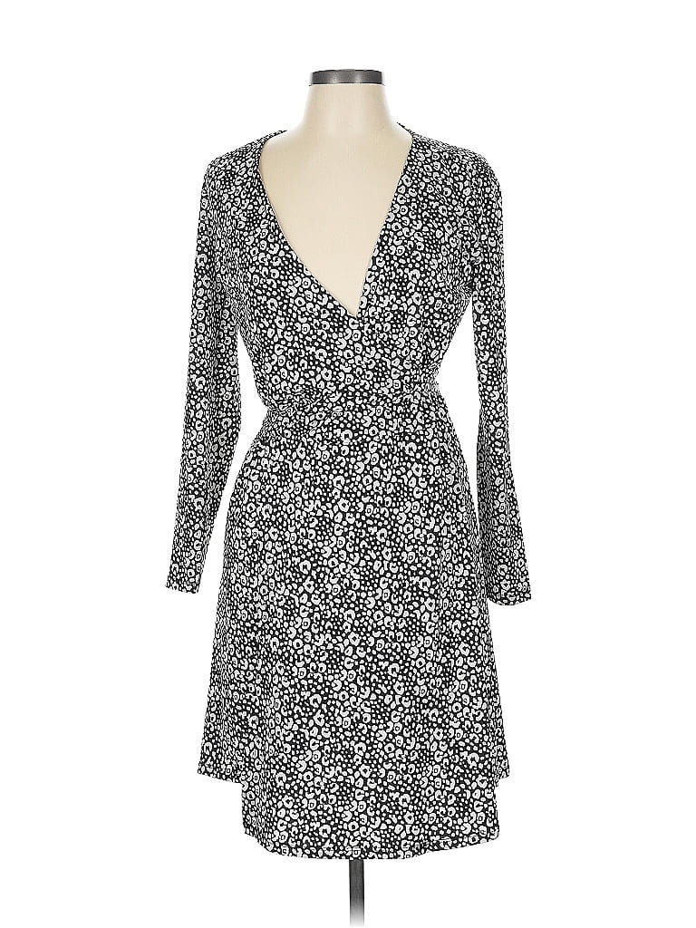 Pre-owned Ann Taylor Loft Kimono In Gray