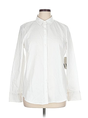 Worthington Long Sleeve Button-Down Shirt (view 1)
