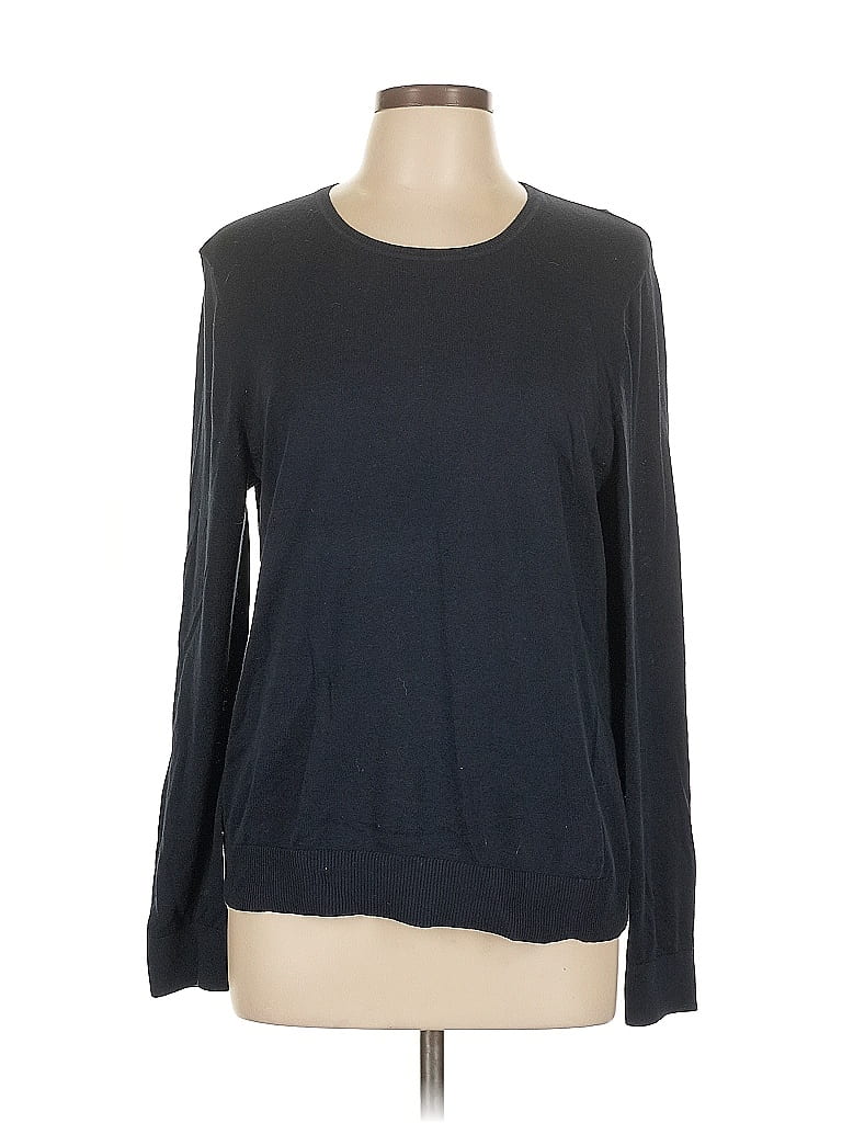 Pre-owned Banana Republic Pullover Sweater In Black