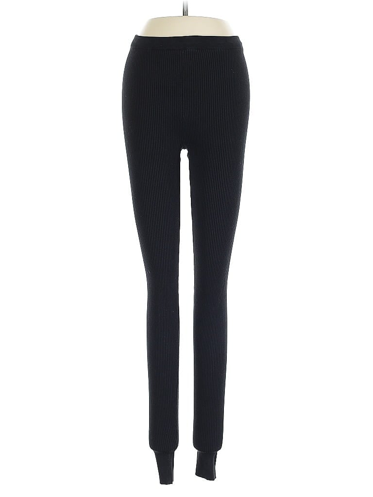 Pre-owned Victoria's Secret Leggings In Black