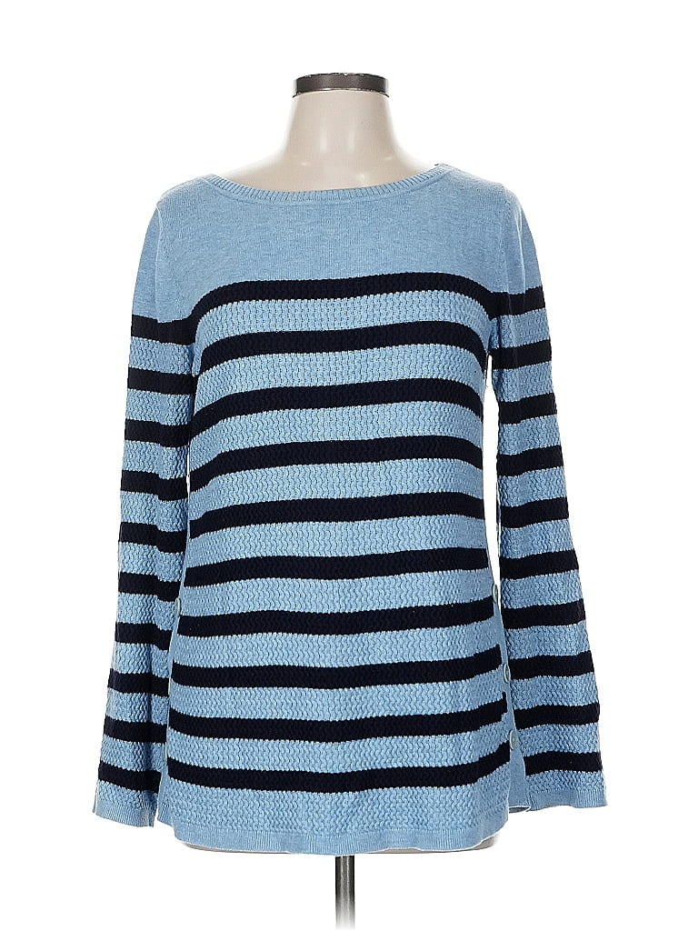 Pre-owned Talbots Pullover Sweater In Blue