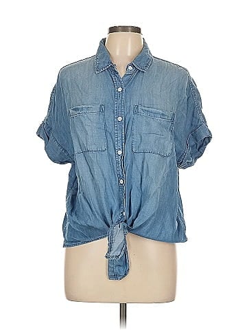 Lola River Short Sleeve Button-Down Shirt (view 1)