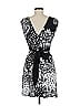 Love Print Black Cocktail Dress Size 9 - photo 2