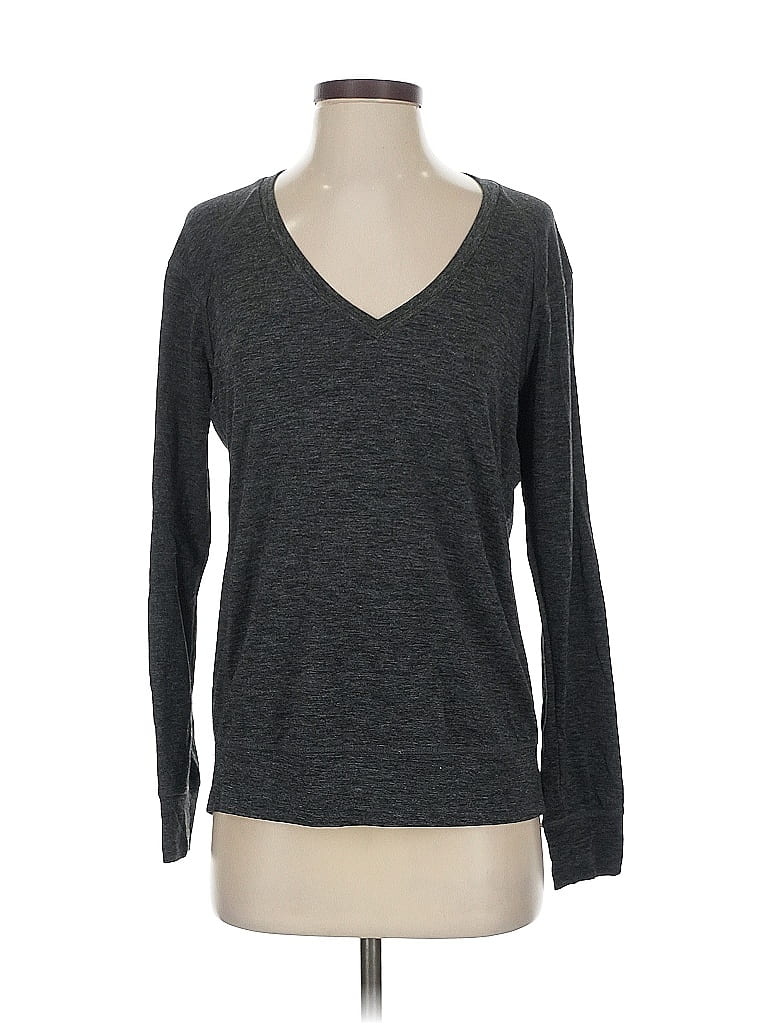 Pre-owned Community Long Sleeve T-shirt In Gray