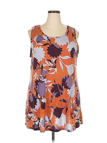 LOGO by Lori Goldstein Tank Top (view 1)