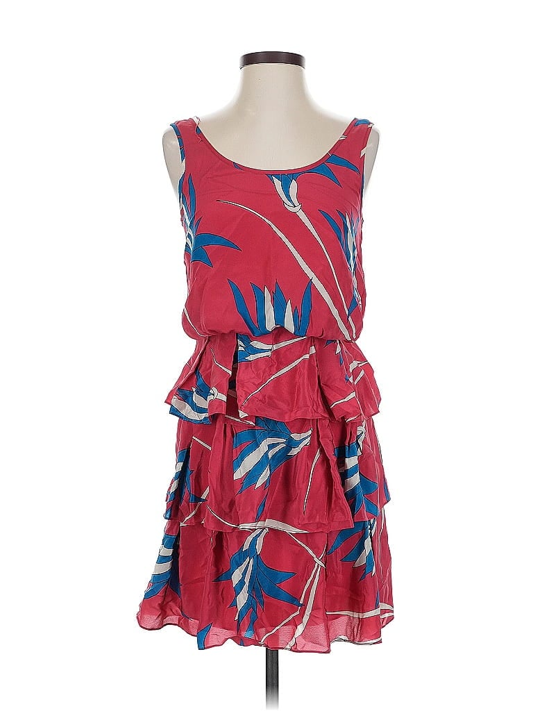 Pre-owned Sariah Casual Dress In Red