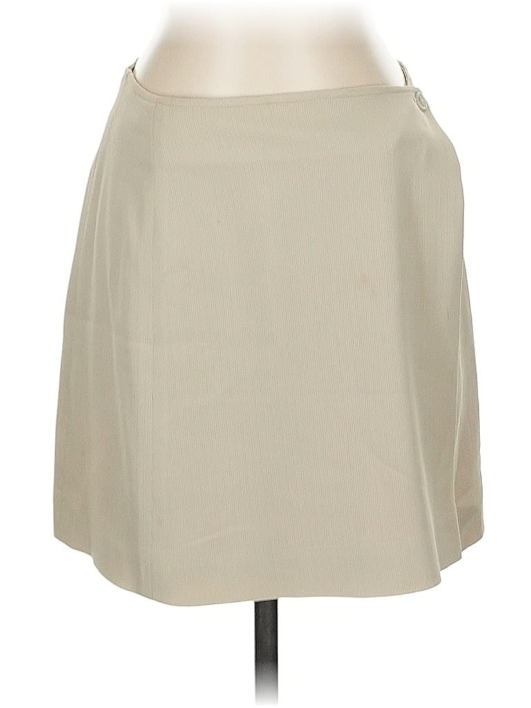 Pre-owned Garfield & Marks Casual Skirt In White