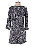 Black Swan 100% Rayon Paisley Blue Romper Size S - photo 2