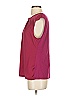 L.K. Bennett 100% Polyester Burgundy Sleeveless Blouse Size S (estimated) - photo 5
