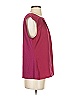 L.K. Bennett 100% Polyester Burgundy Sleeveless Blouse Size S (estimated) - photo 4