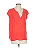 Joie Orange Pink Short Sleeve Blouse Size S (estimated) - photo 1