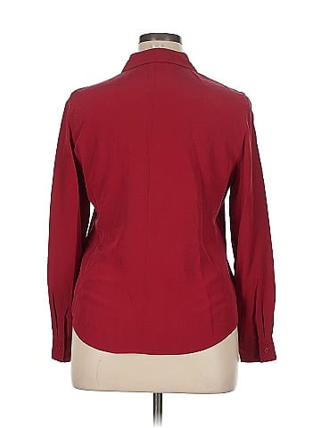 Casual Corner Annex Long Sleeve Silk Top (view 2)