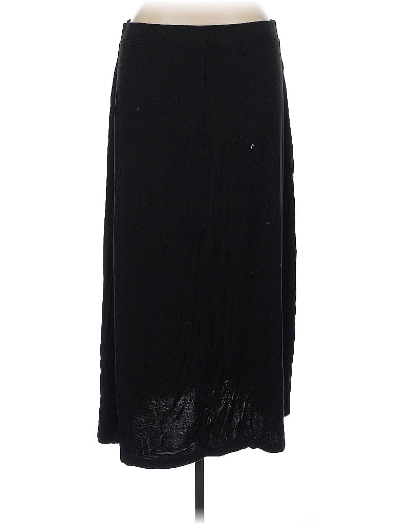 Pre-owned Per Se Formal Skirt In Black
