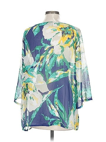Bob Mackie 3/4 Sleeve Blouse (view 2)