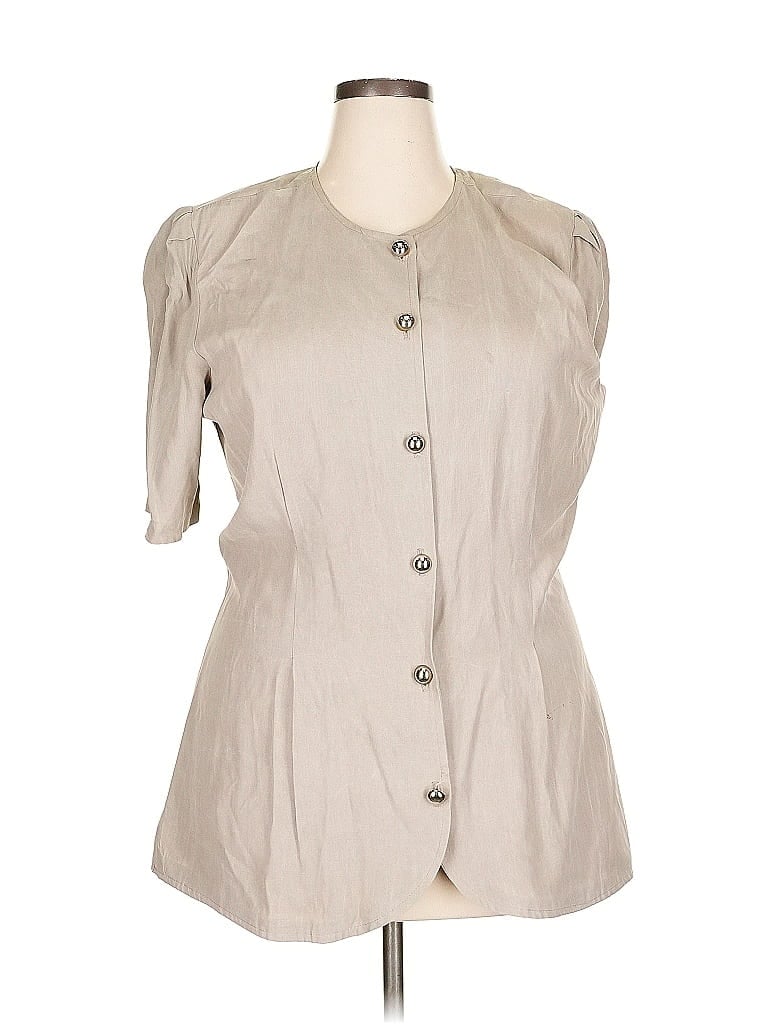 Pre-owned Assorted Brands Vest In White