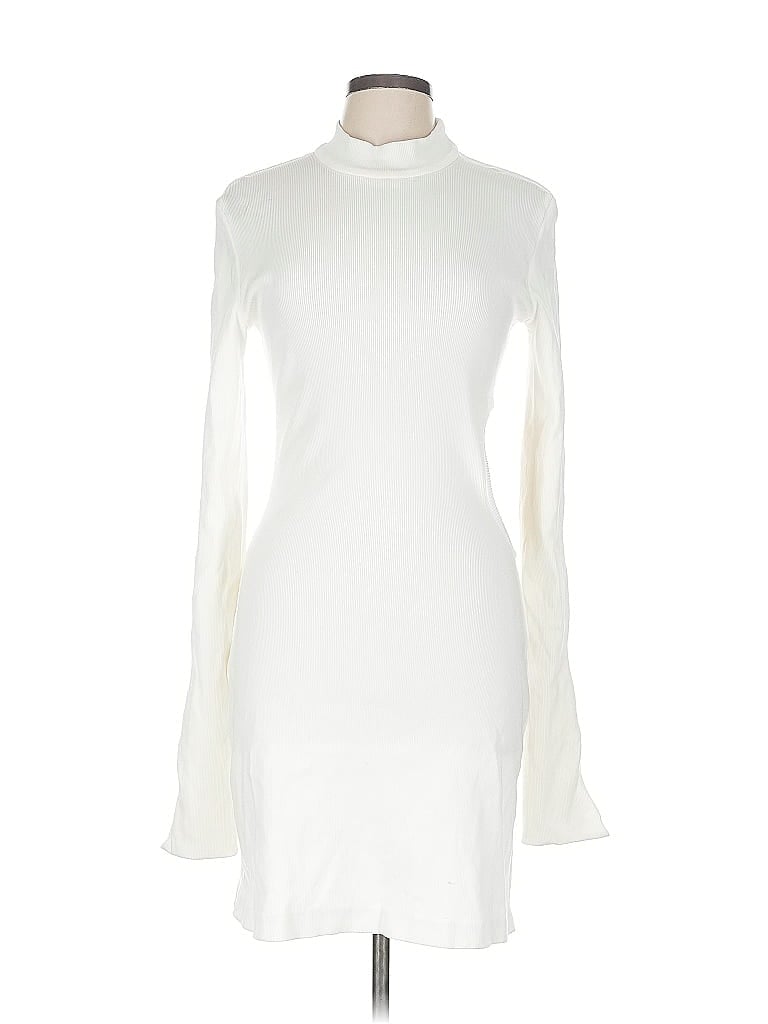 Pre-owned Mach&mach Casual Dress In White