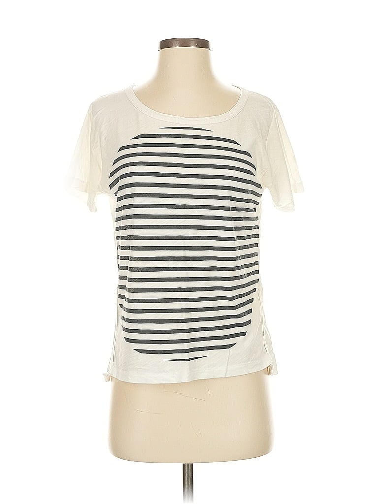 Pre-owned Madewell Short Sleeve T-shirt In White
