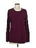 Equipment Burgundy Pullover Sweater Size M - photo 1