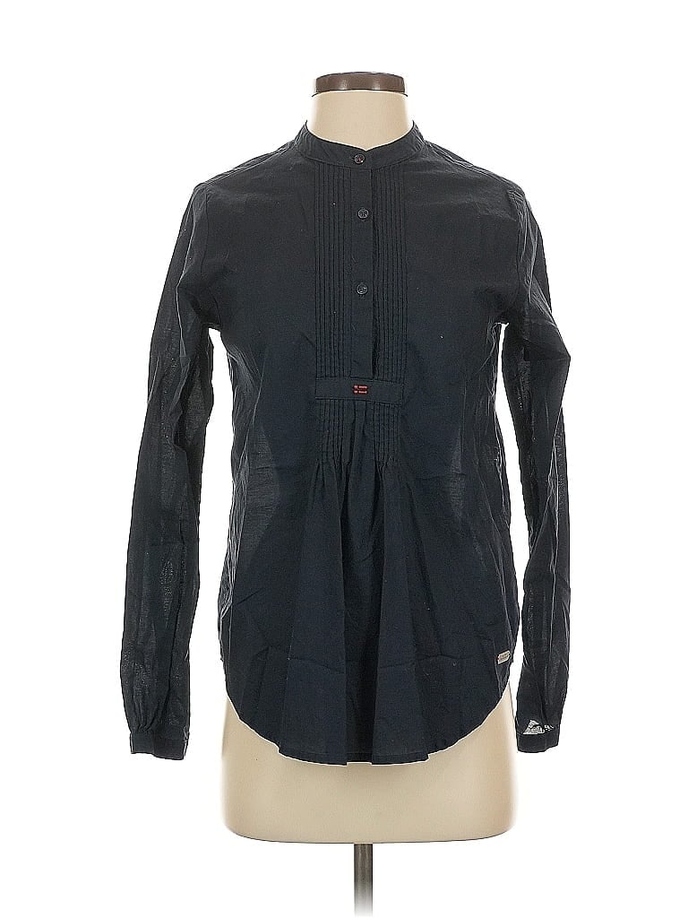 Click to view more detailed imagery on our partner's website Pre-owned Napapijri Long Sleeve Button Down Shirt In Blue