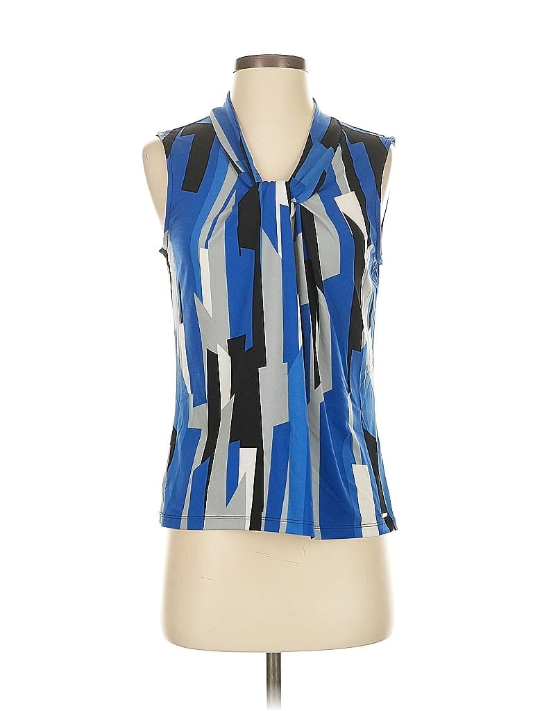 Pre-owned Calvin Klein Sleeveless T-shirt In Blue