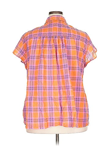 Pilcro by Anthropologie Short Sleeve Blouse (view 2)