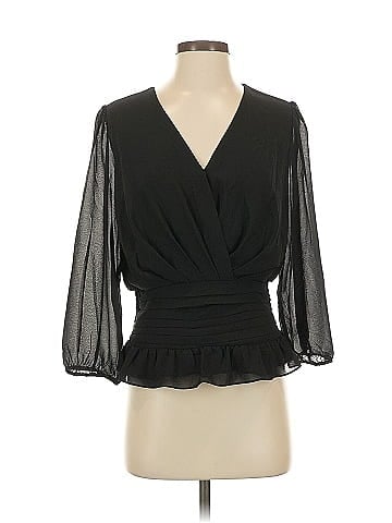 Naked Zebra 3/4 Sleeve Blouse (view 1)