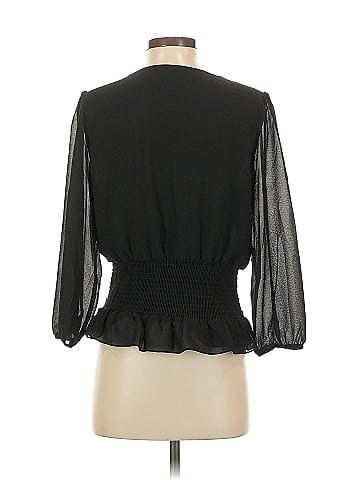 Naked Zebra 3/4 Sleeve Blouse (view 2)