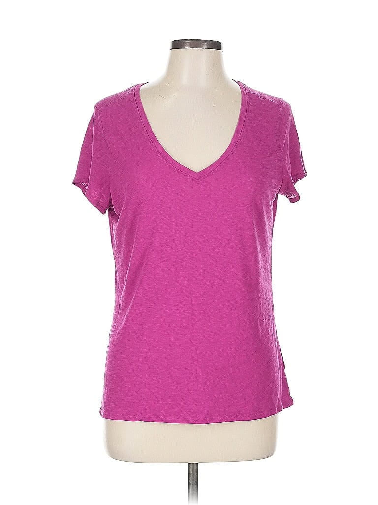 Pre-owned Athleta Short Sleeve T-shirt In Pink