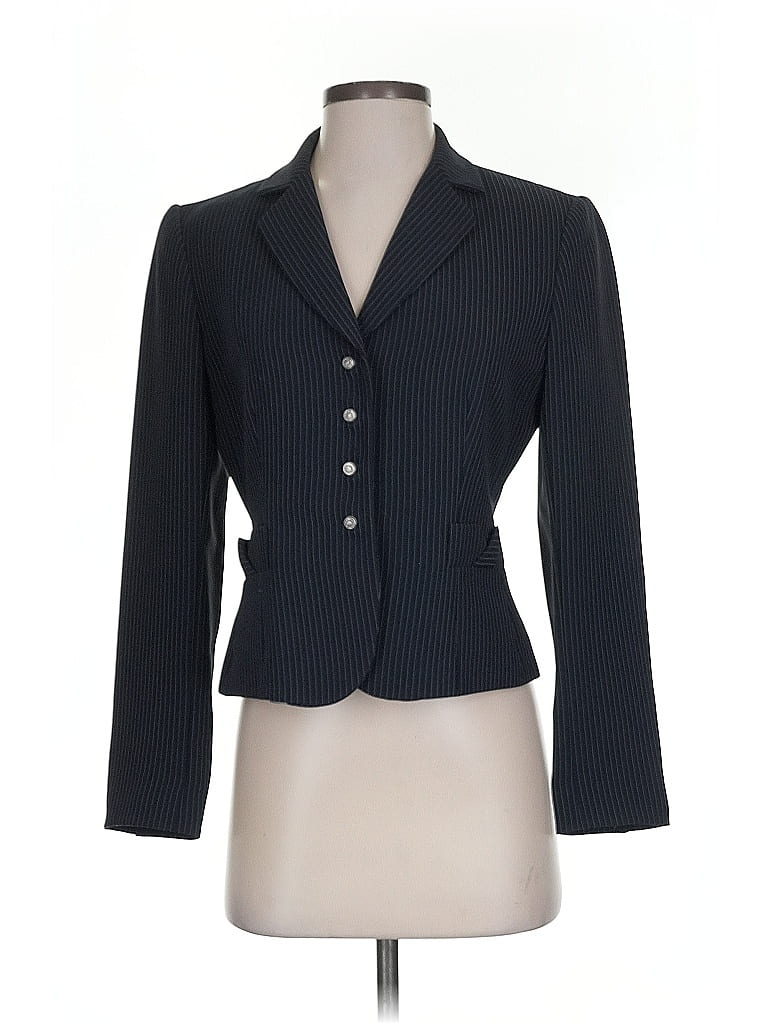 Pre-owned Tahari By Asl Blazer Jacket In Blue