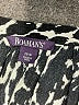 Roaman's 100% Rayon Animal Print Silver Short Sleeve Blouse Size 20 - photo 6