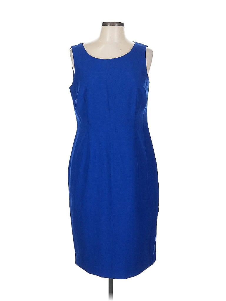 Pre-owned Le Suit Cocktail Dress In Blue