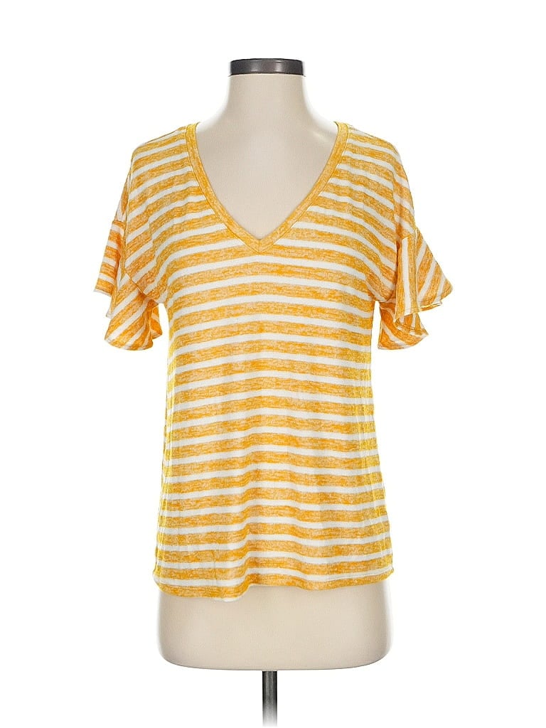 Pre-owned A New Day Short Sleeve T-shirt In Yellow