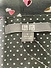 Uniqlo 100% Polyester Floral Gray Long Sleeve Blouse Size L - photo 7