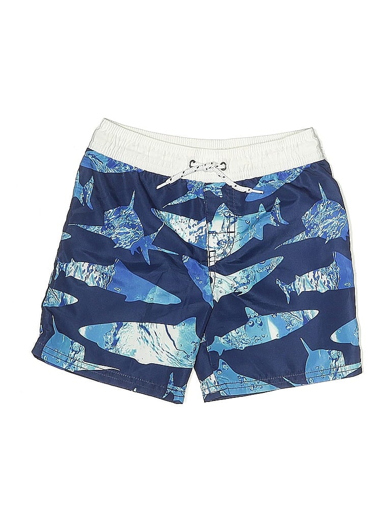 Pre-owned Oshkosh B'gosh Kids' Board Shorts In Blue