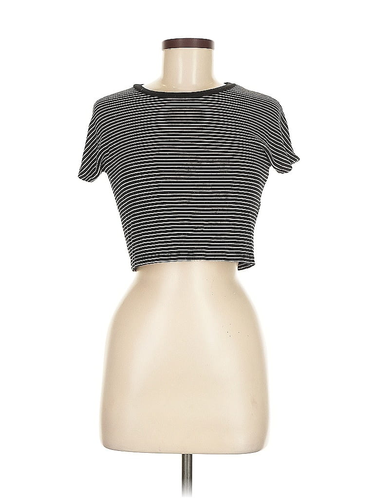 Pre-owned Trafaluc By Zara Short Sleeve T-shirt In Black