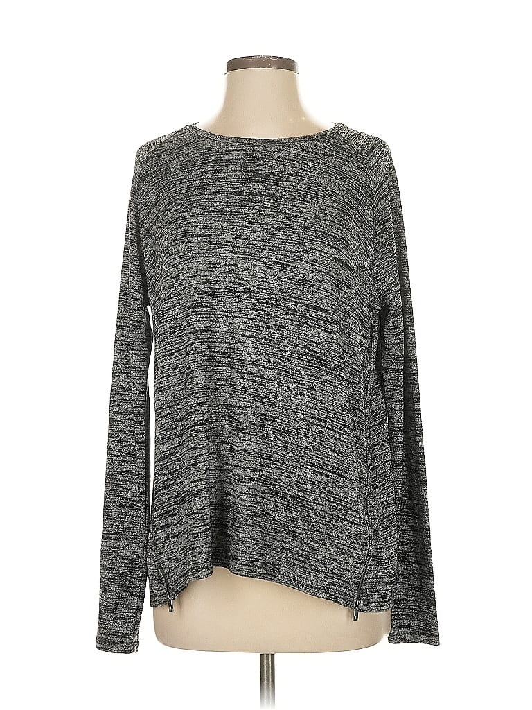 Pre-owned Rag & Bone Long Sleeve Top In Gray