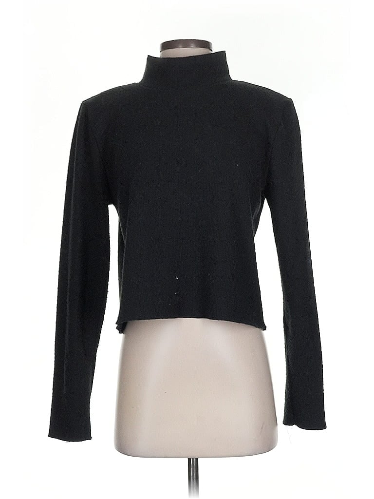 Click to view more detailed imagery on our partner's website Pre-owned Zara Turtleneck Sweater In Black