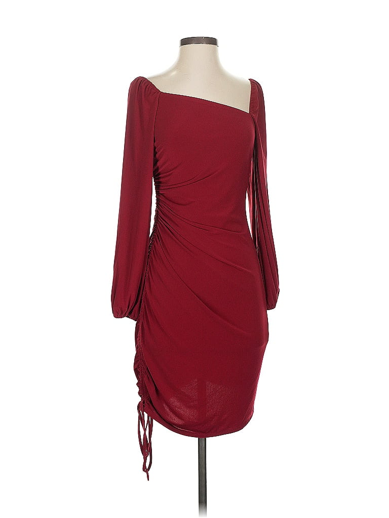 Click to view more detailed imagery on our partner's website Pre-owned Bcbgeneration Cocktail Dress In Burgundy