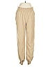 Blue Blush Solid Tan Casual Pants Size M - photo 1