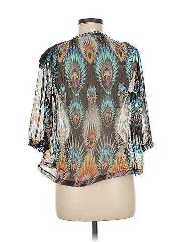 Pinky 3/4 Sleeve Blouse (view 2)