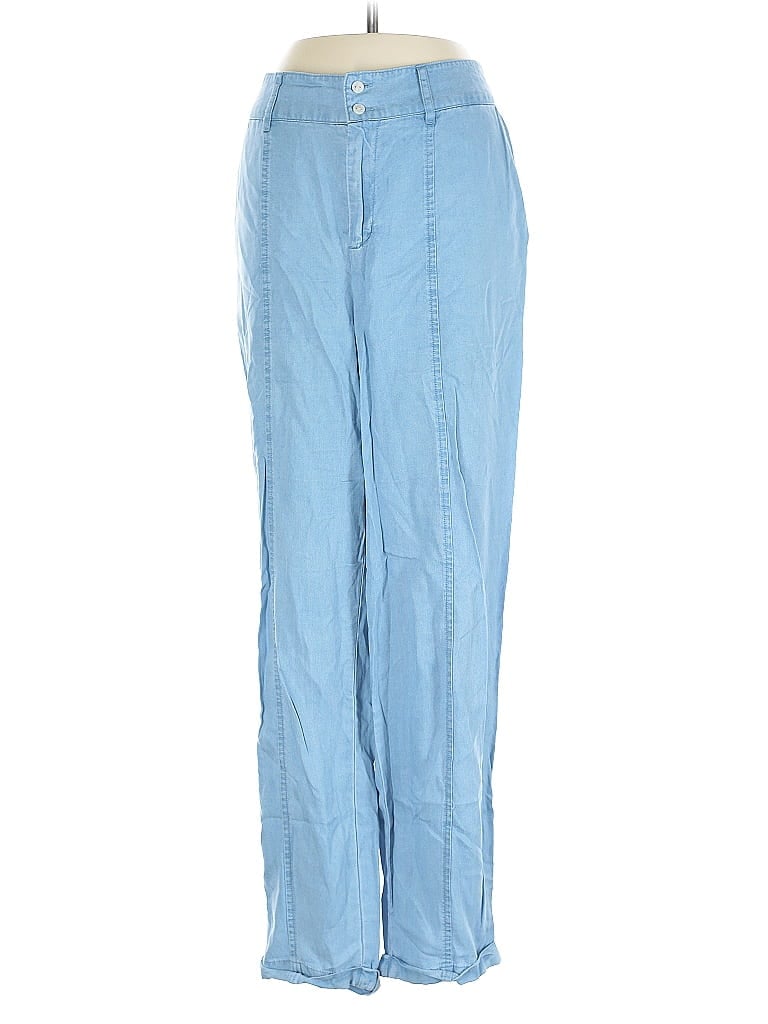 Pre-owned Calligraphie Casual Pants In Blue