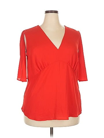 Eva Mendes by New York & Company Short Sleeve Top (view 1)