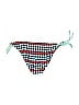 Splendid Checkered-gingham Blue Swimsuit Bottoms Size 14 - photo 2