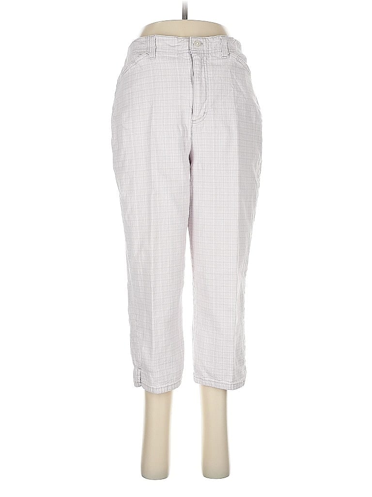 Pre-owned Gloria Vanderbilt Casual Pants In Gray