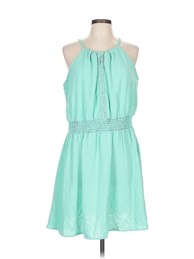 Pre-owned No Boundaries Casual Dress In Blue