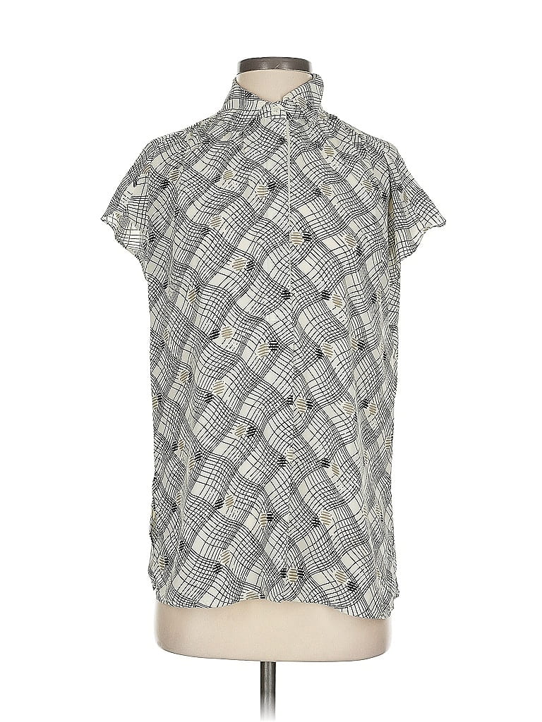 Pre-owned Max Studio Sleeveless Blouse In Gray