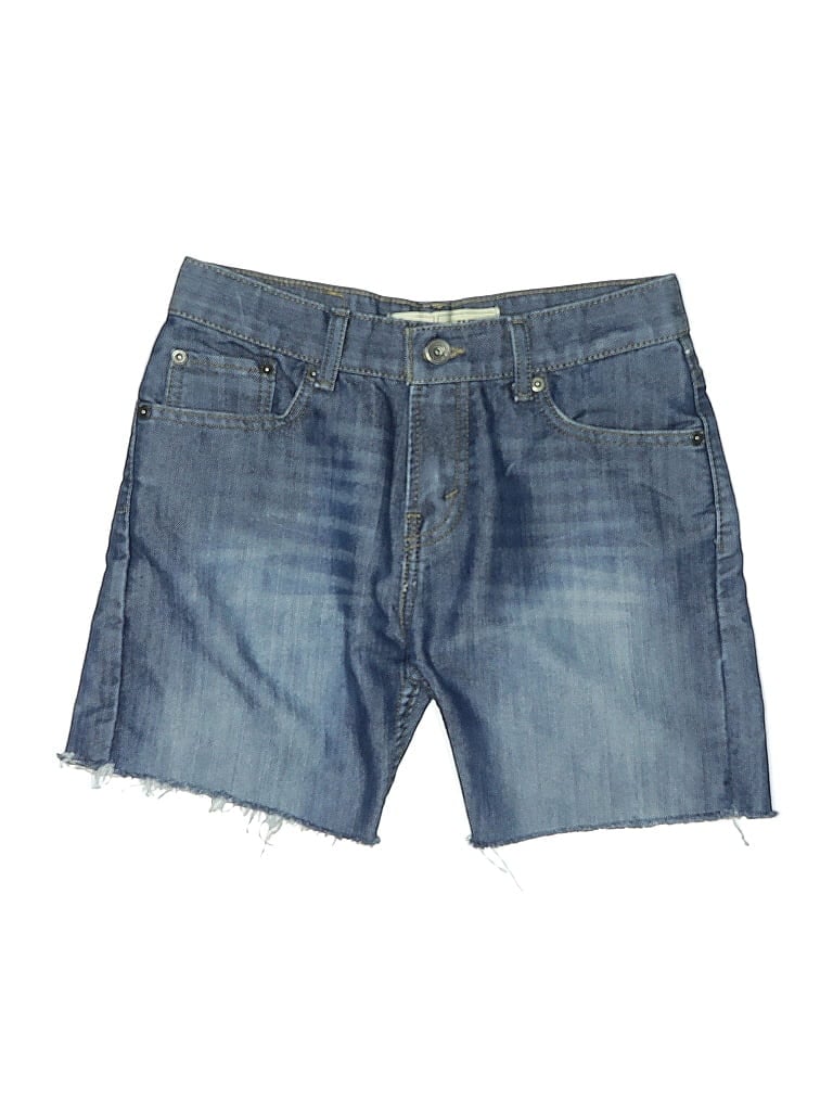 Click to view more detailed imagery on our partner's website Pre-owned Levi's Kids' Denim Shorts In Blue