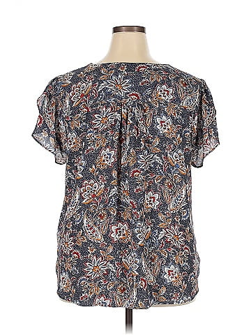 PREMISE Short Sleeve Blouse (view 2)